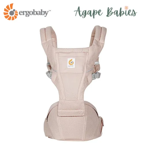 [10 year local warranty] Ergobaby Alta Hip Seat Baby Carrier - Pink Quartz