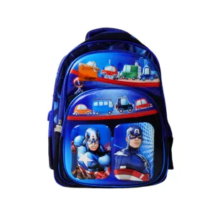 1886 SCHOOL BAG PACK CAPTAN AMERICA  17INCH