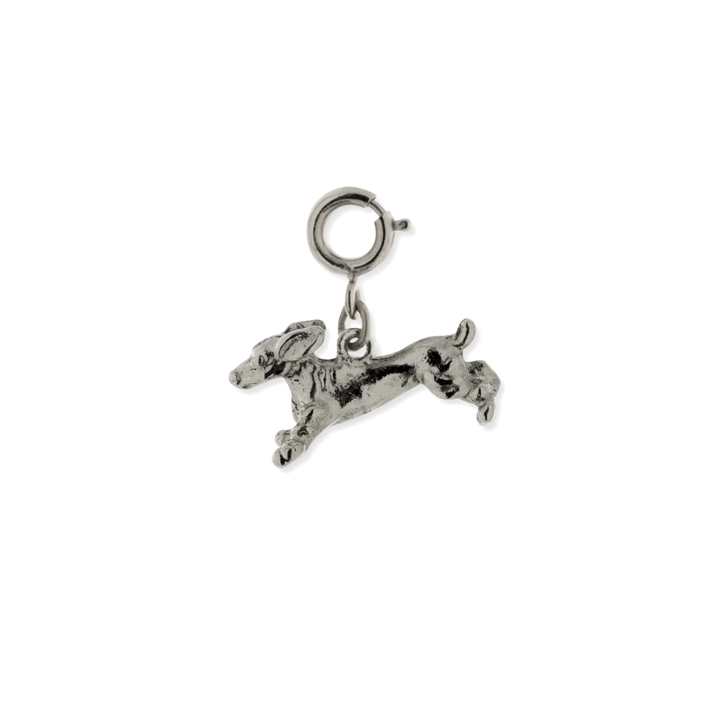 1928 Jewelry&reg; Pewter Dachshund Dog Charm