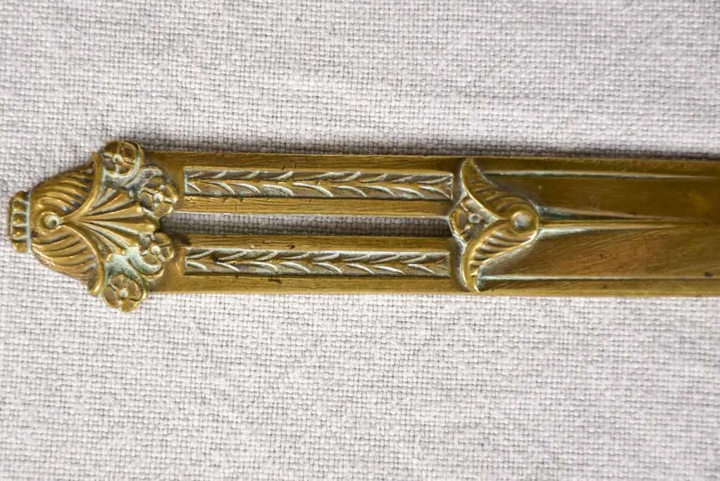 1930's Art Deco letter opener - bronze 8¾"