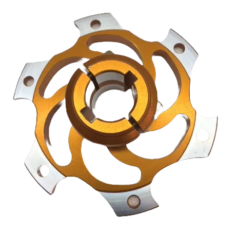 25mm HQ Brake Rotor Carrier - Gold