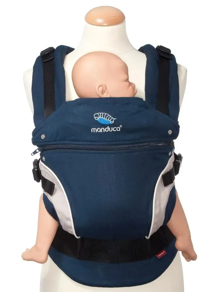 [3 Years Local Warranty] Manduca First HempCotton Baby Carrier - Navy