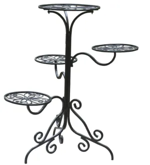 4 Tier Metal Plant Stand