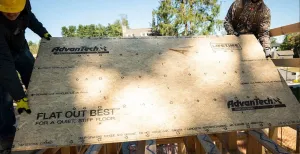 5/8”x4’x8’ Advanced Orientated Strand Board (OSB)