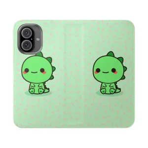 Adorable Dinosaur Phone Case with Kawaii Design