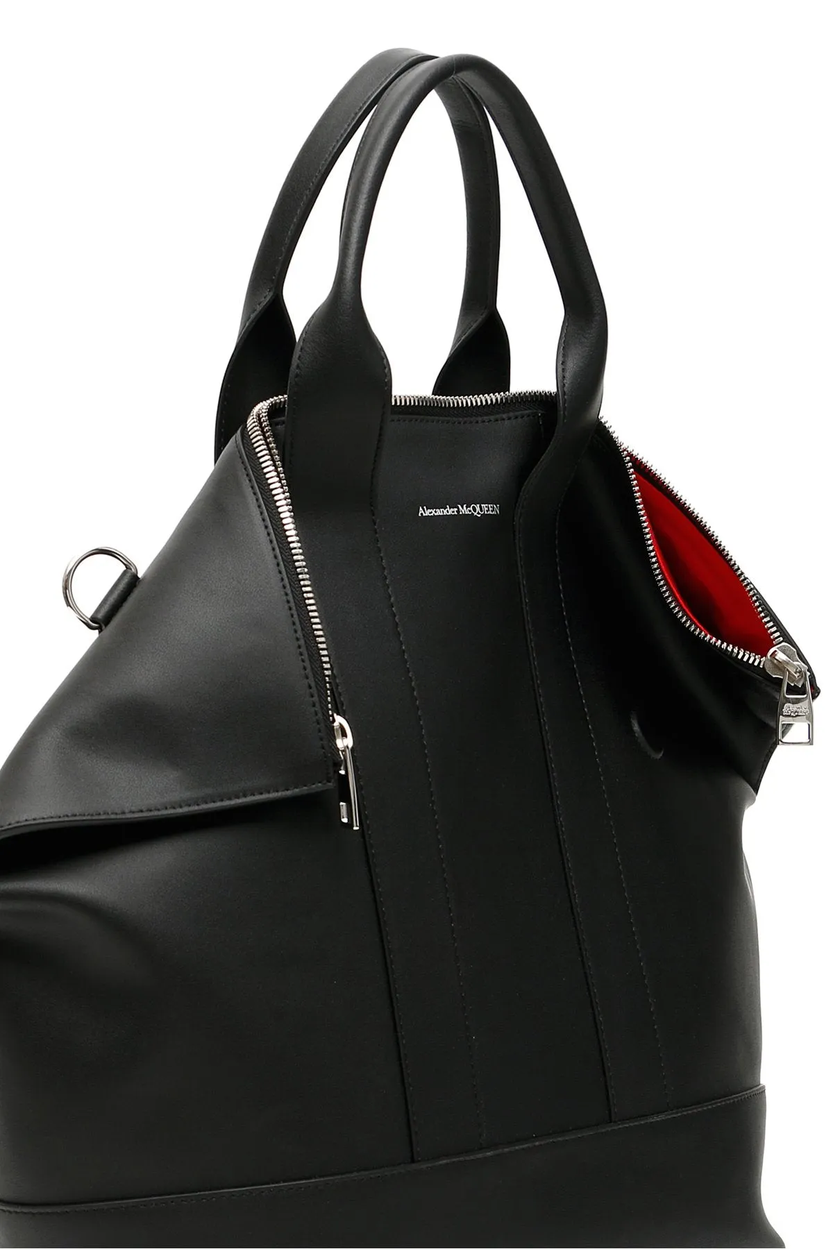 Alexander McQueen Fold-Over Tote Bag