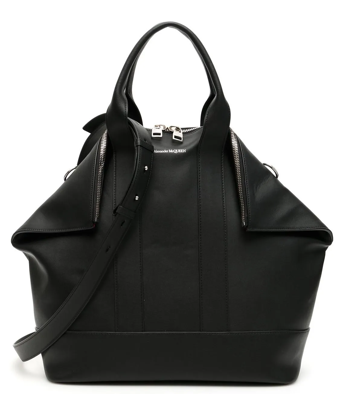 Alexander McQueen Fold-Over Tote Bag