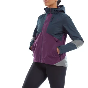 Altura Nightvision Typhoon Women'S Waterproof Jacket 2022: Navy/Purple 16