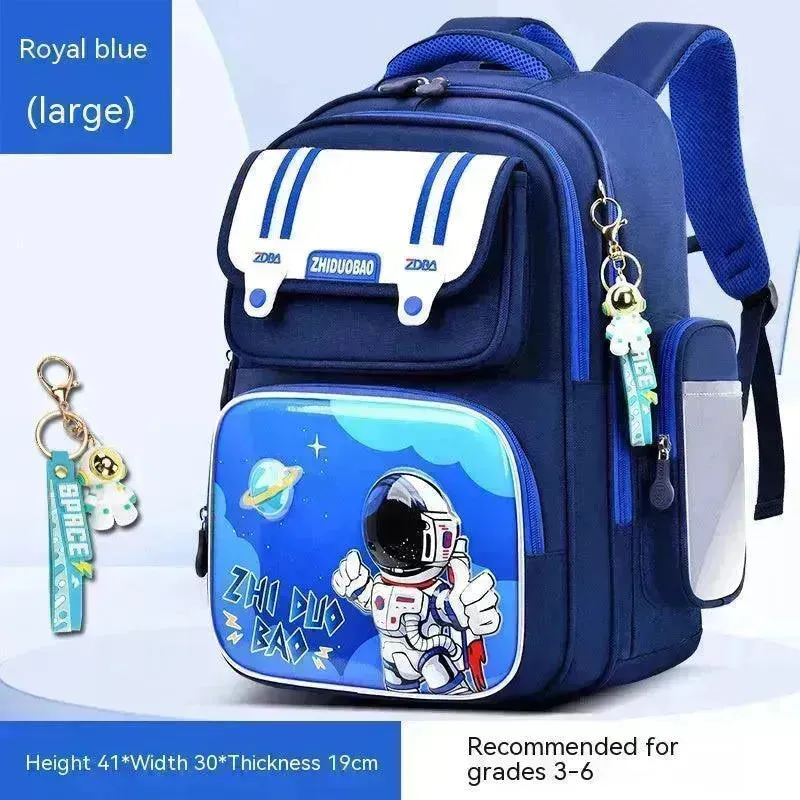 Astronaut Backpack For Elementary School Students, Super Light Weight Reduction And Spine Protection