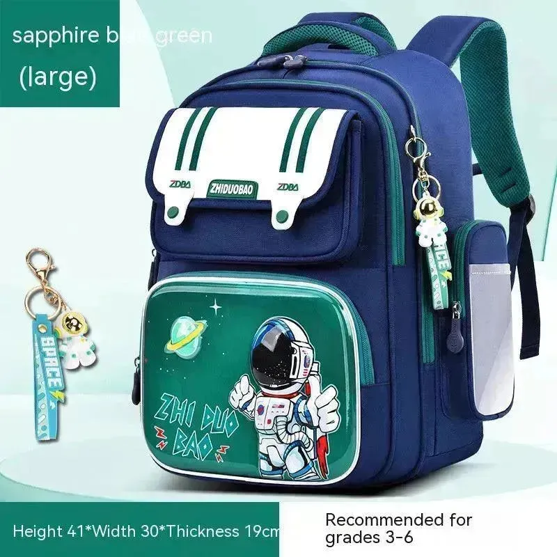 Astronaut Backpack For Elementary School Students, Super Light Weight Reduction And Spine Protection