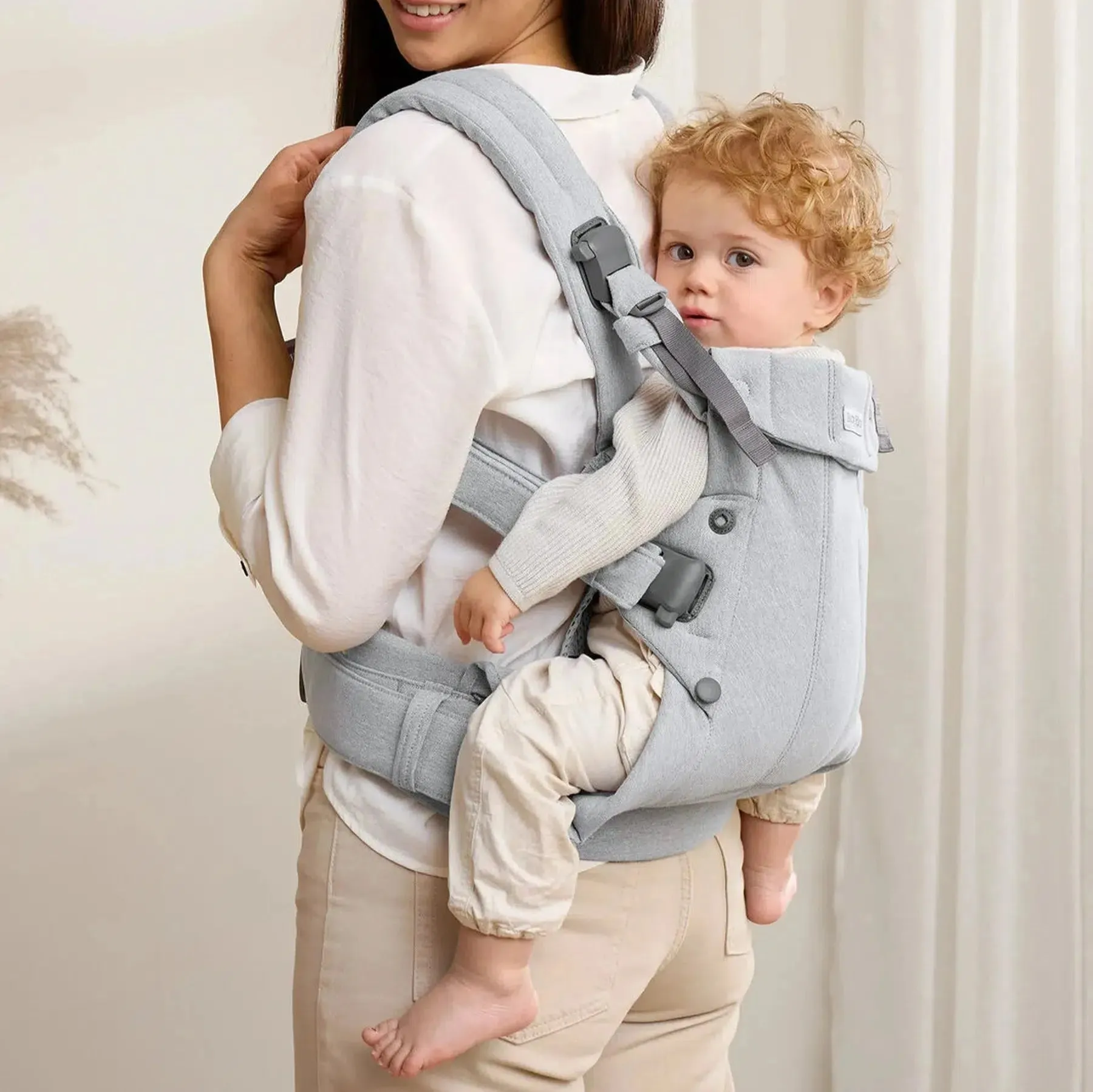 Baby Bjorn - Baby Carrier Harmony - Light Grey Melange