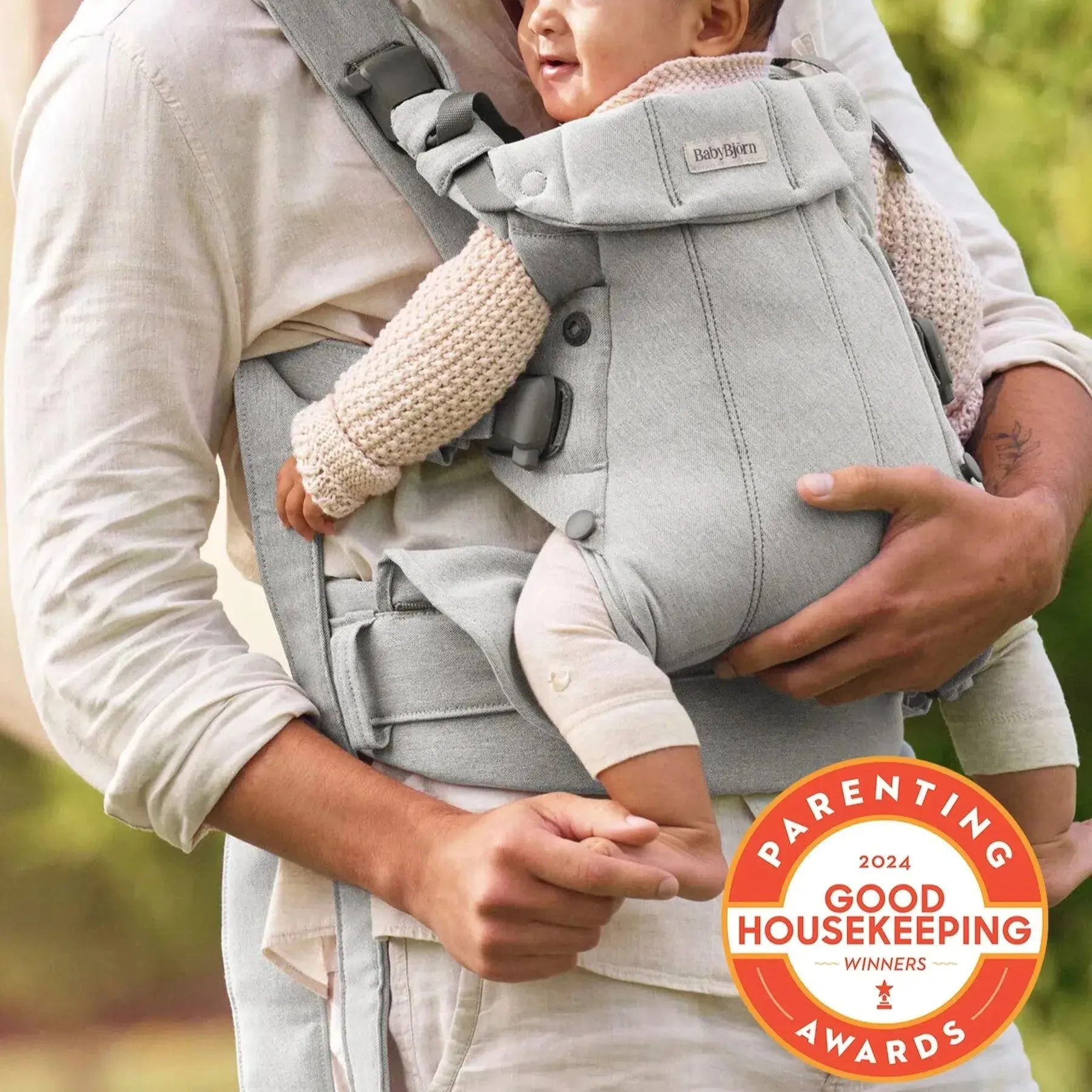 Baby Bjorn - Baby Carrier Harmony - Light Grey Melange