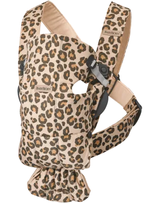 Baby Bjorn Baby Carrier Mini / Cotton - Beige Leopard