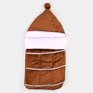 Baby Carry Nest Velvet - Brown