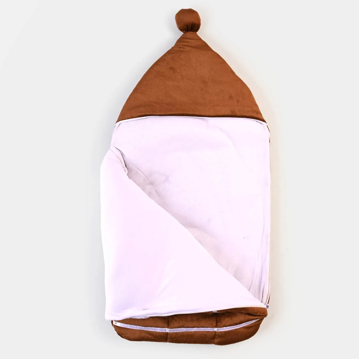 Baby Carry Nest Velvet - Brown