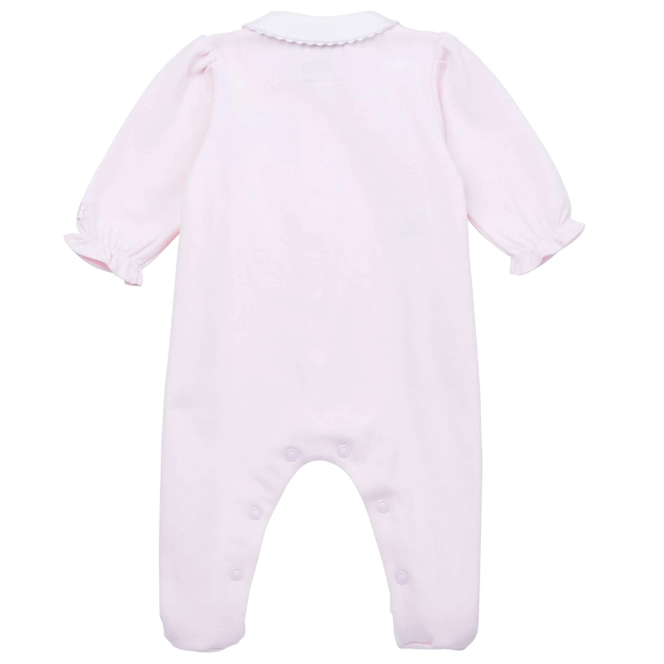 Baby Girls Pink Bunny Babygrow & Hat