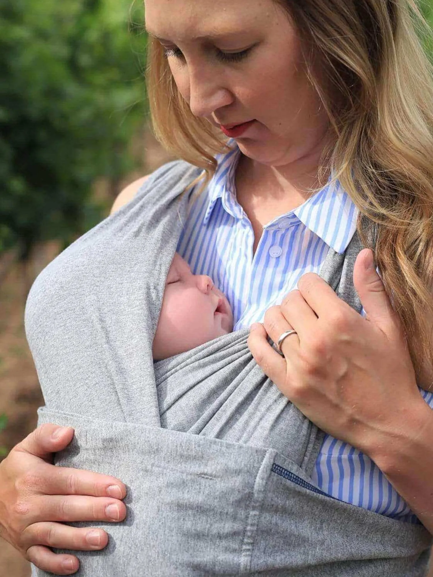 Baby K'tan - Original Baby Carrier | Heather Grey