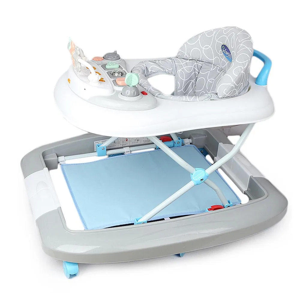 Baby Walker & Rocker 2 in 1 W1001 - Grey