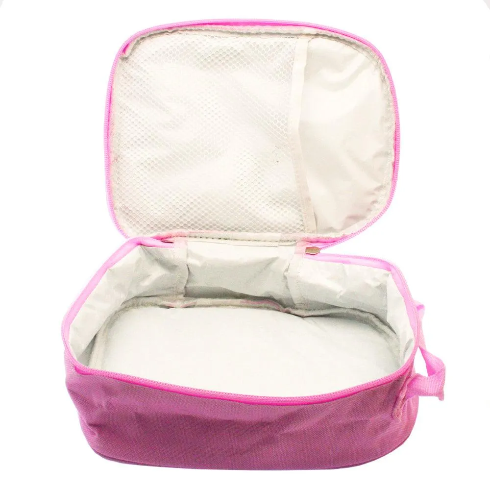 Bags - Lunch Bag for Kids - PINK - 4cm x 19.5cm x 10cm