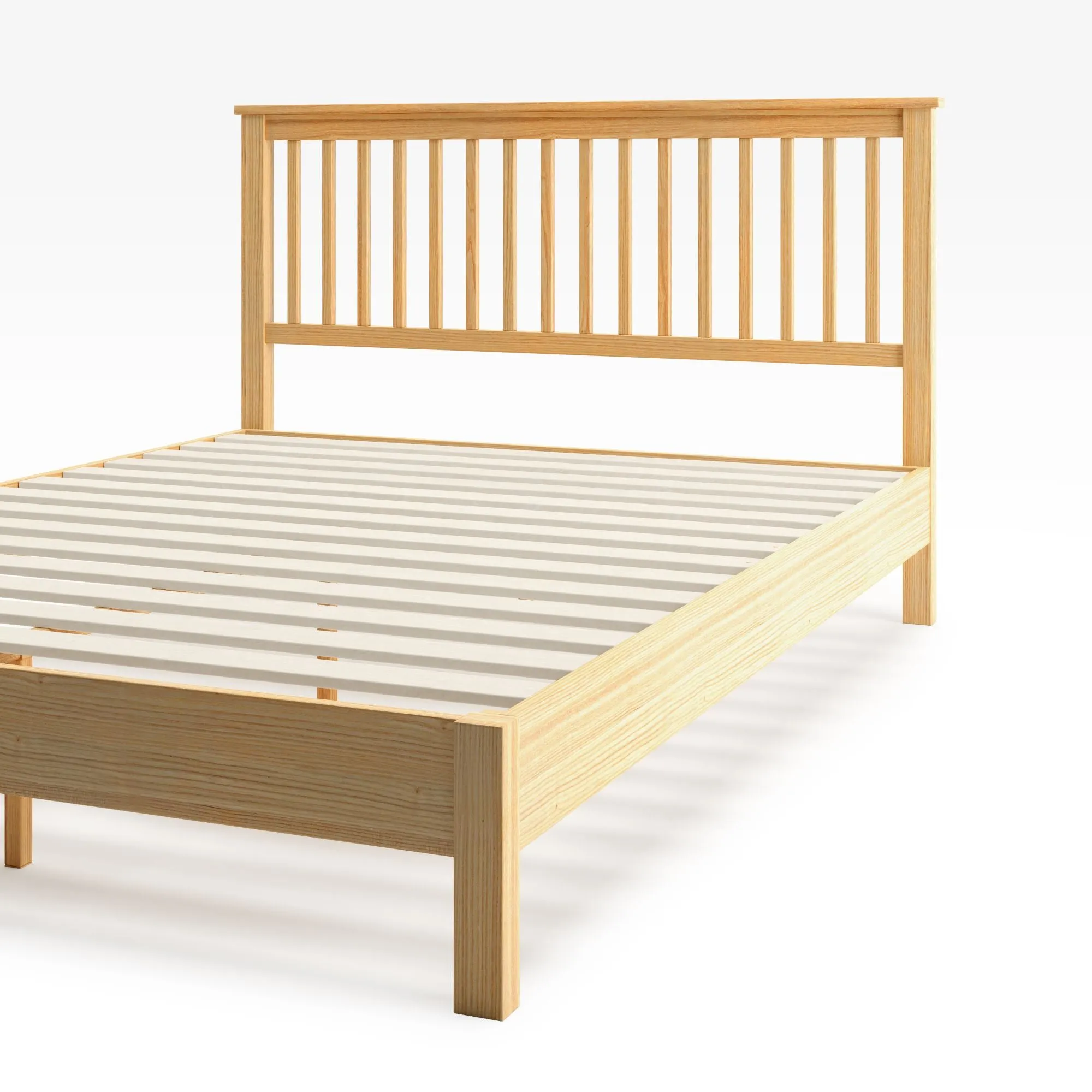 Becky Wood Platform Bed Frame