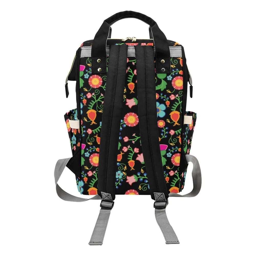 Bee Spring Night Multi-Function Diaper Backpack/Diaper Bag