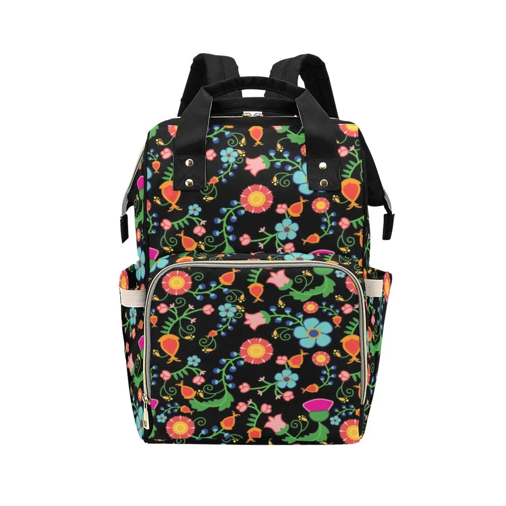 Bee Spring Night Multi-Function Diaper Backpack/Diaper Bag