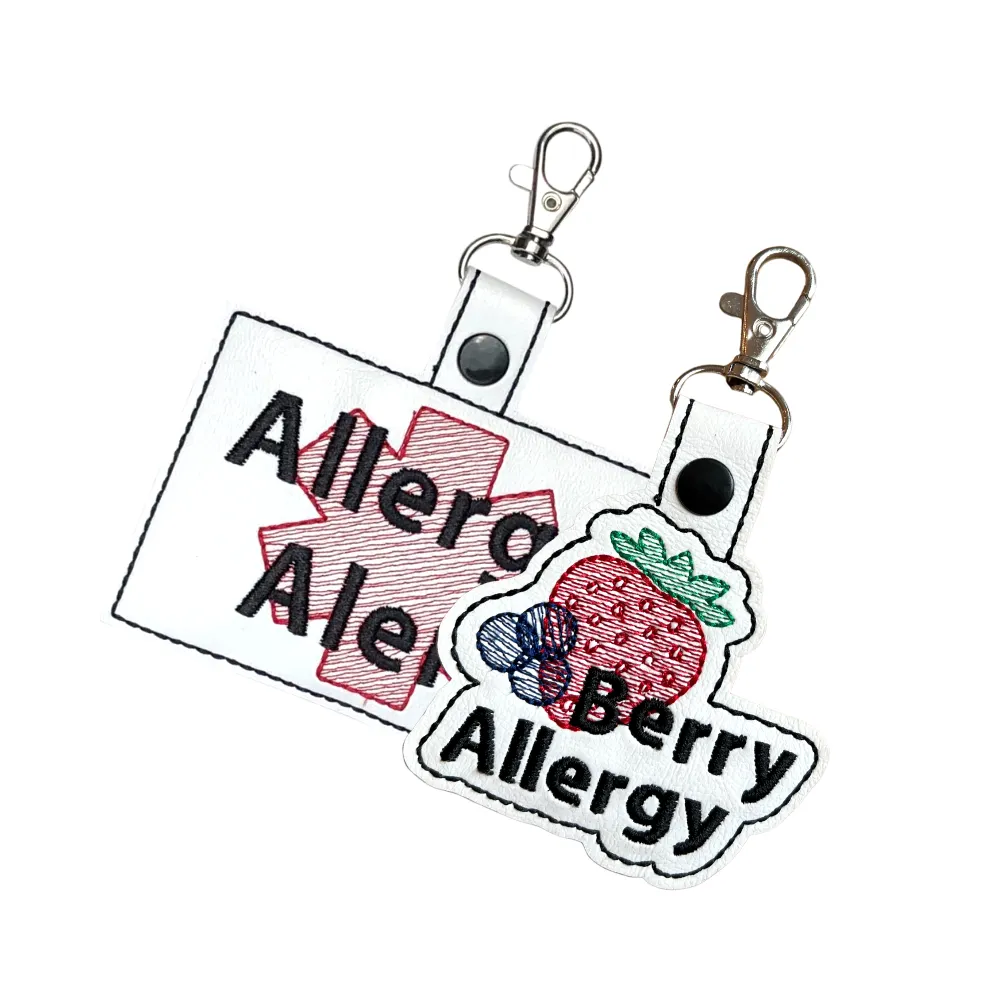 Berry Allergy Bag Tag