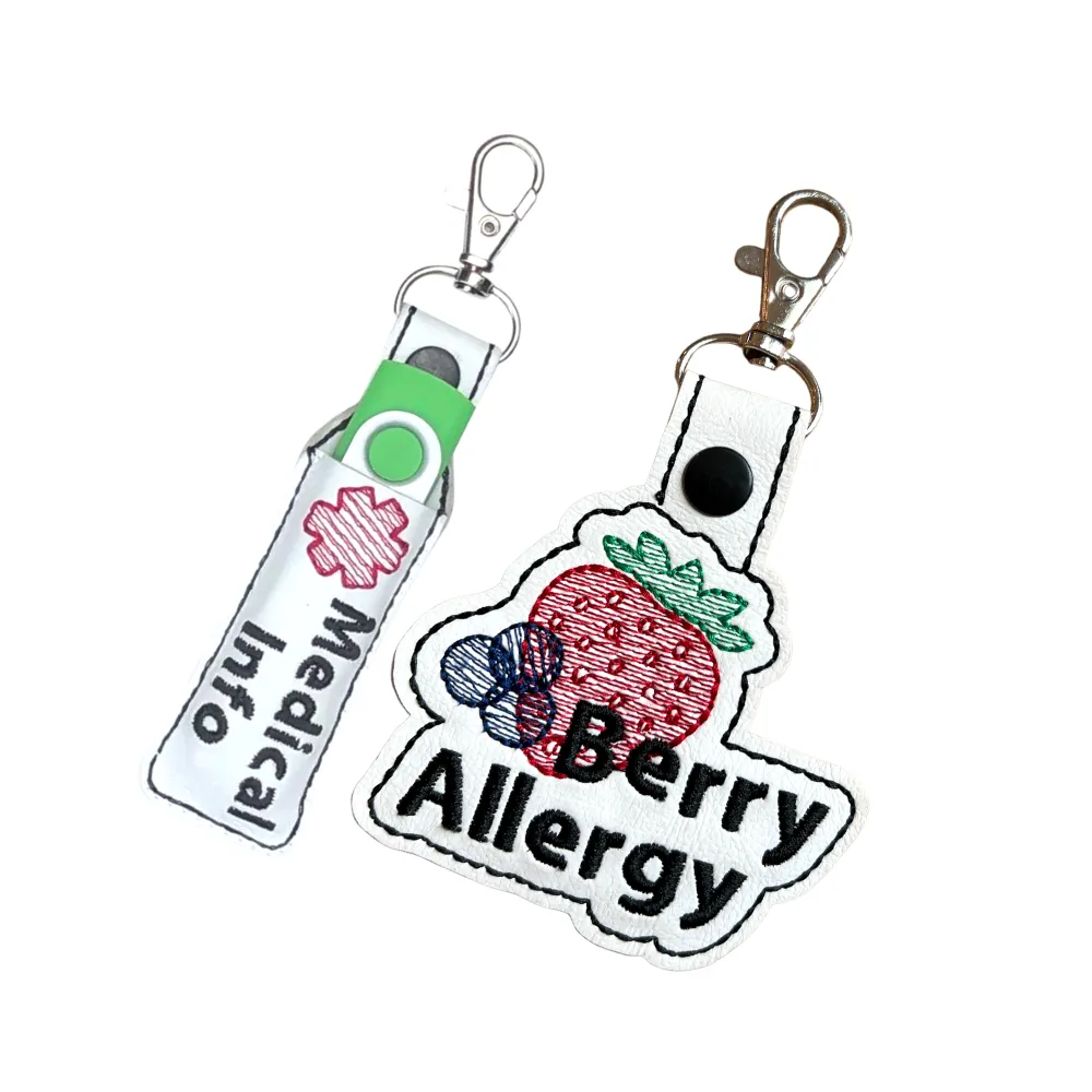 Berry Allergy Bag Tag