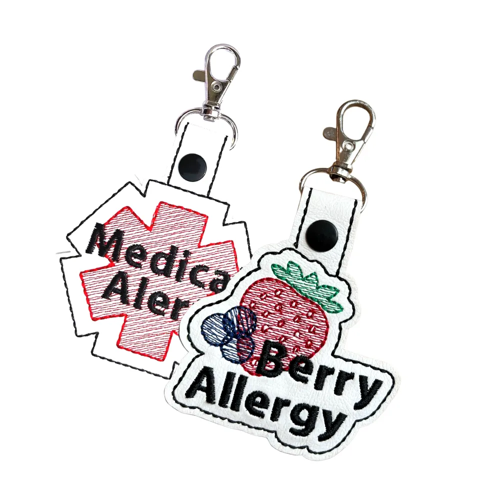 Berry Allergy Bag Tag