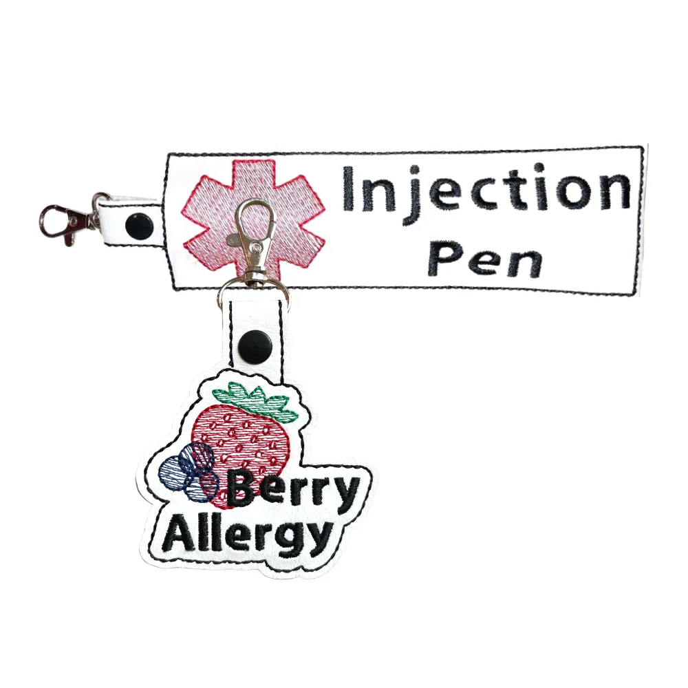 Berry Allergy Bag Tag