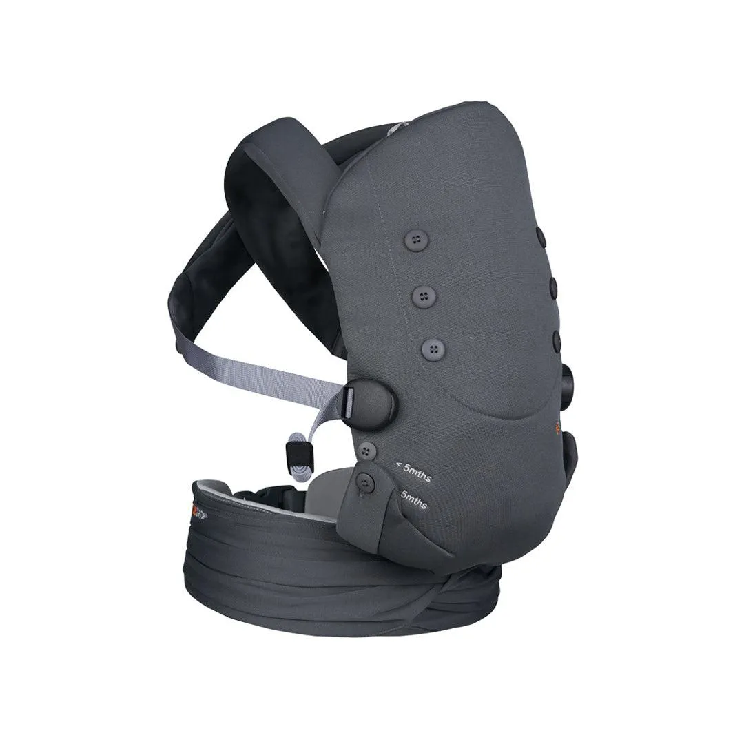 BeSafe Haven Newborn Baby Carrier - Anthracite Forest