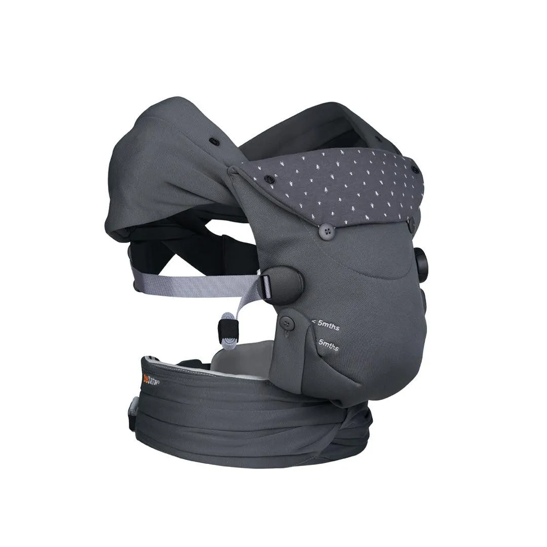 BeSafe Haven Newborn Baby Carrier - Anthracite Forest