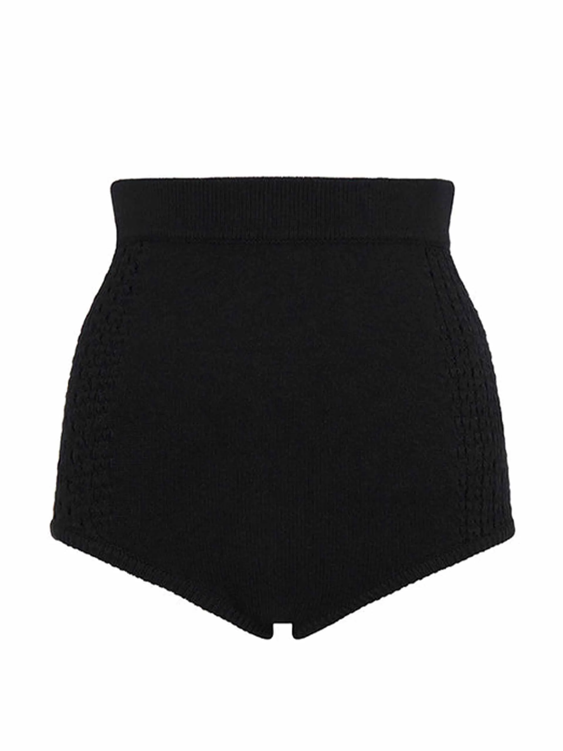 Black cashmere knickers