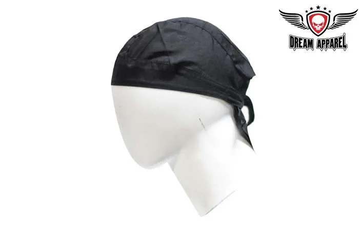 Black Cotton Skull Cap 12pcs/pack