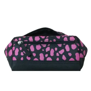 Black Pink Makeup Bag