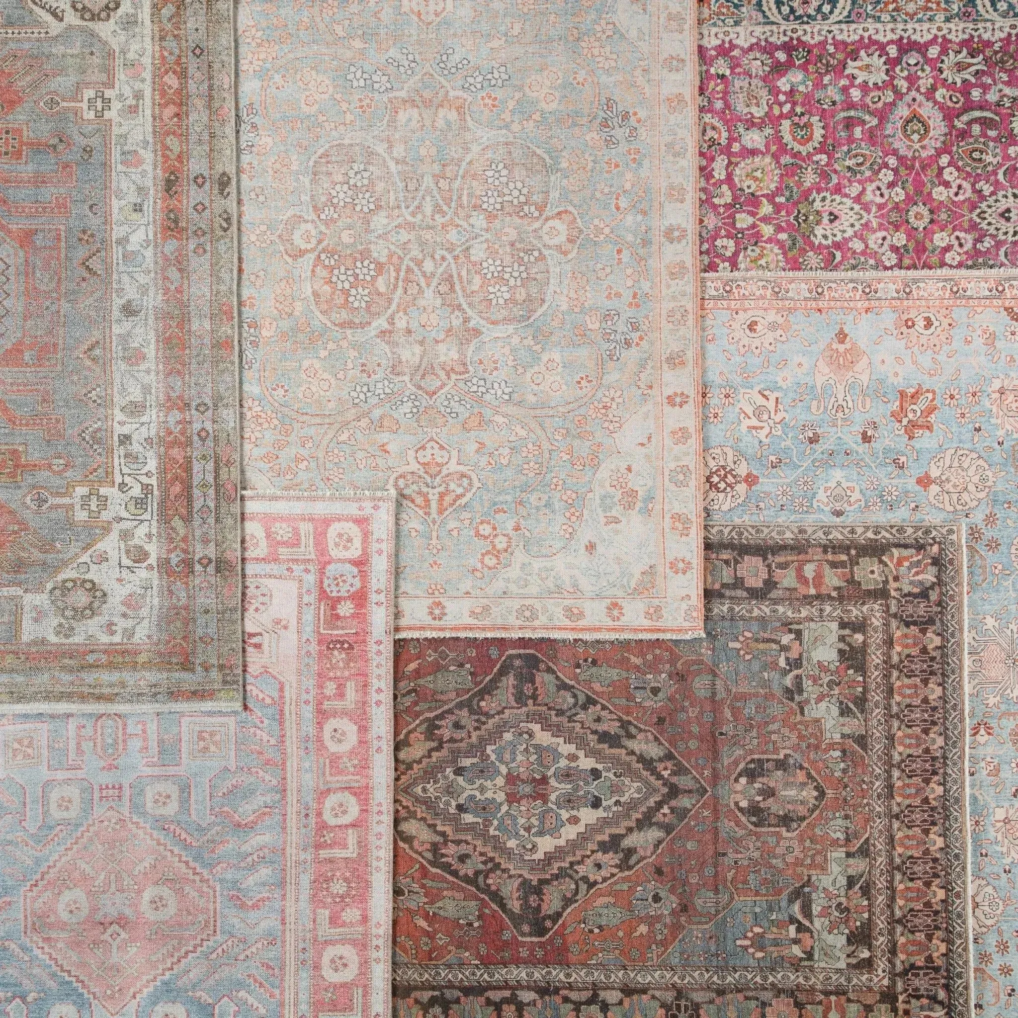 Boheme BOH09 Multicolor/Pink Rug