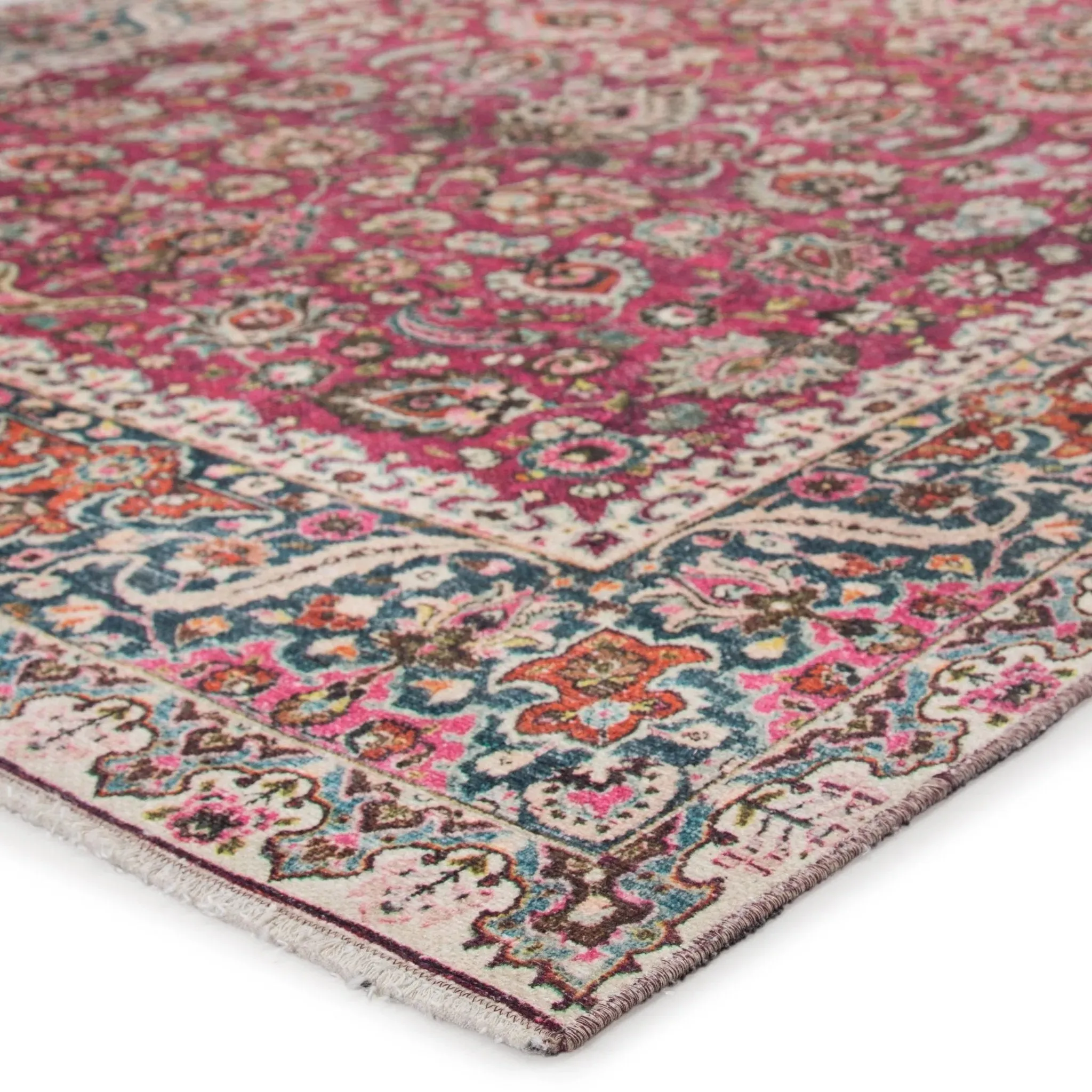 Boheme BOH09 Multicolor/Pink Rug