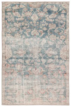 Boheme BOHO8 Dark Teal/Rust Rug