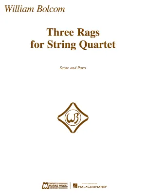 Bolcom - Three Rags for String Quartet - String Quartet