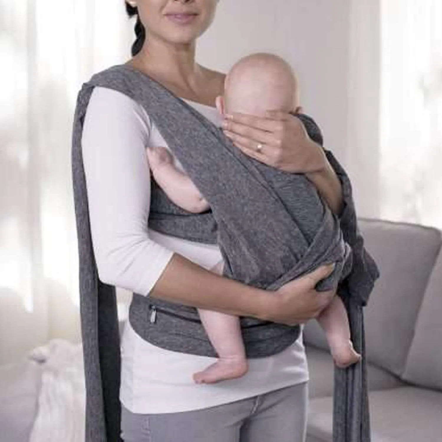 BOPPY COMFY FIT BABY CARRIER BLUE