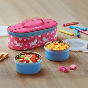 Borosil Candy Pink Lunchbox