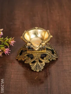 Brass Designer Diya - WL2081