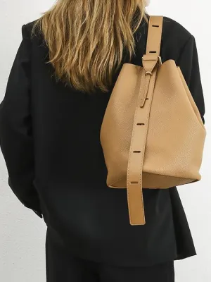 Bucket Bag Shoulder Bag Large Capacity