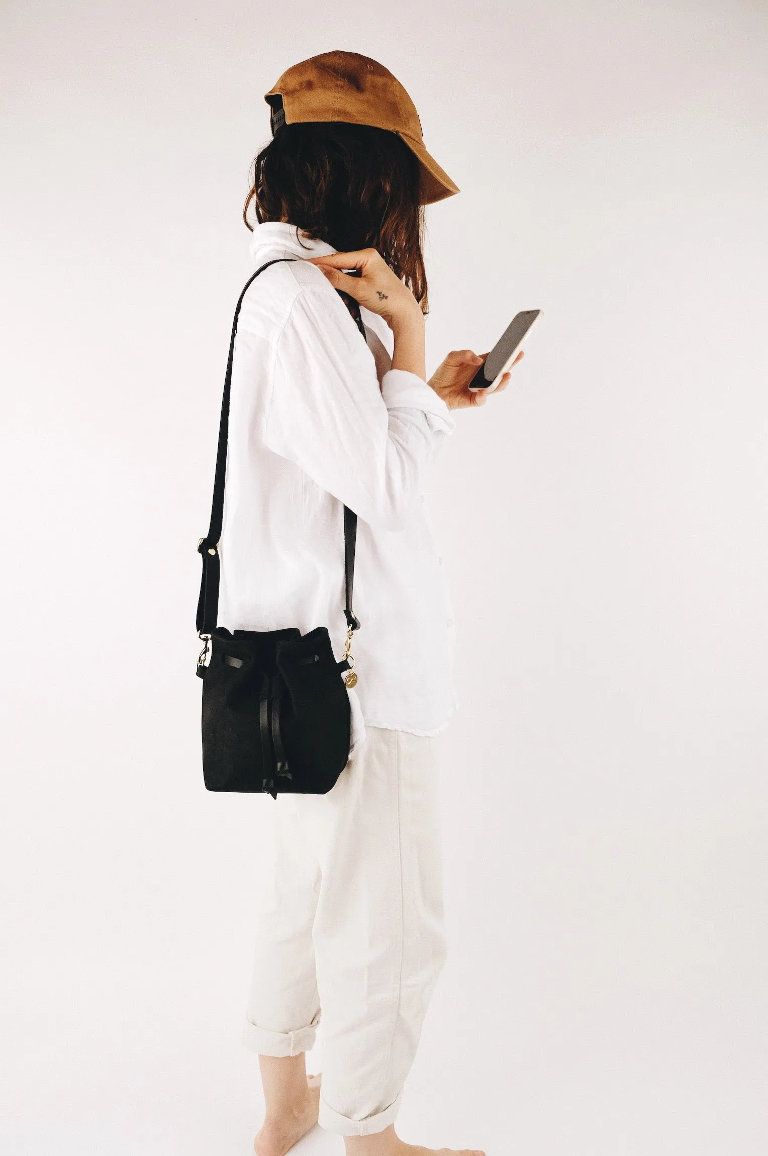 Bucket Bag ULAH MINI | schwarz