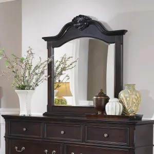 Cambridge Collection - Cambridge Carved Mirror Cappuccino