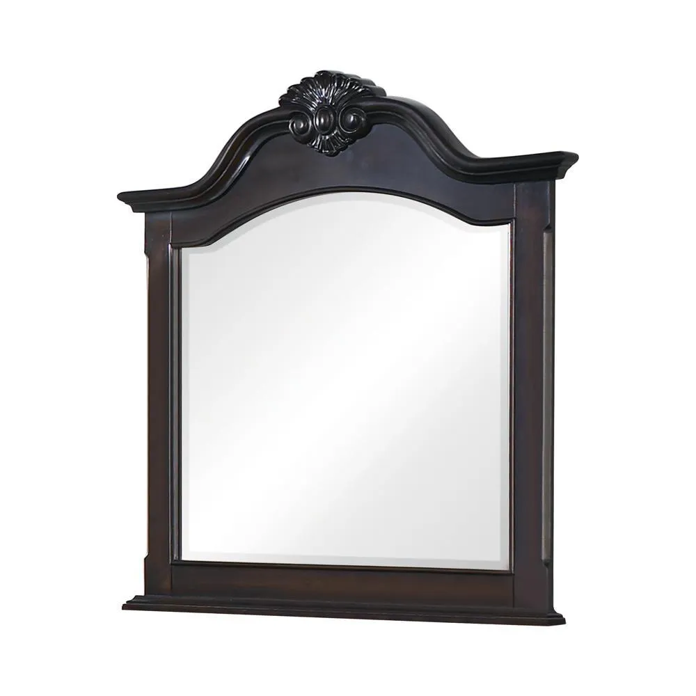 Cambridge Collection - Cambridge Carved Mirror Cappuccino