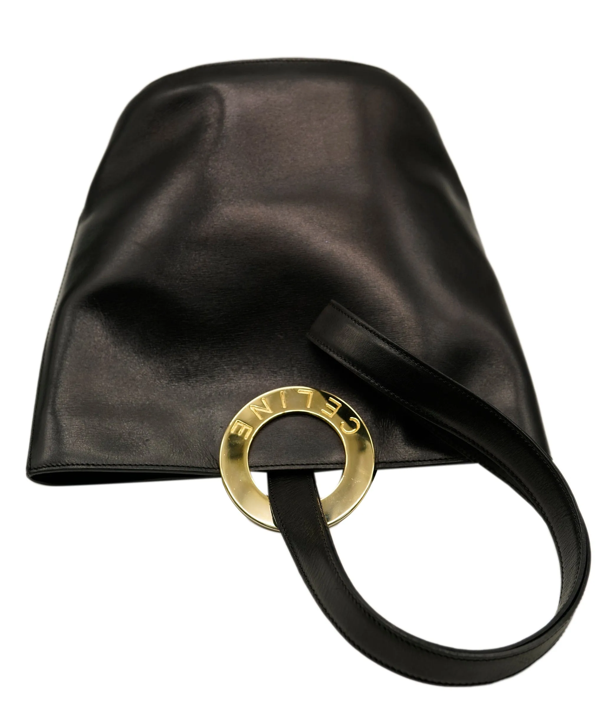 Celine black bucket bag ALC0288