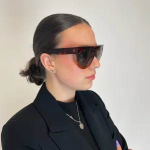 Celine Dark Tortoise Sunglasses 233HD