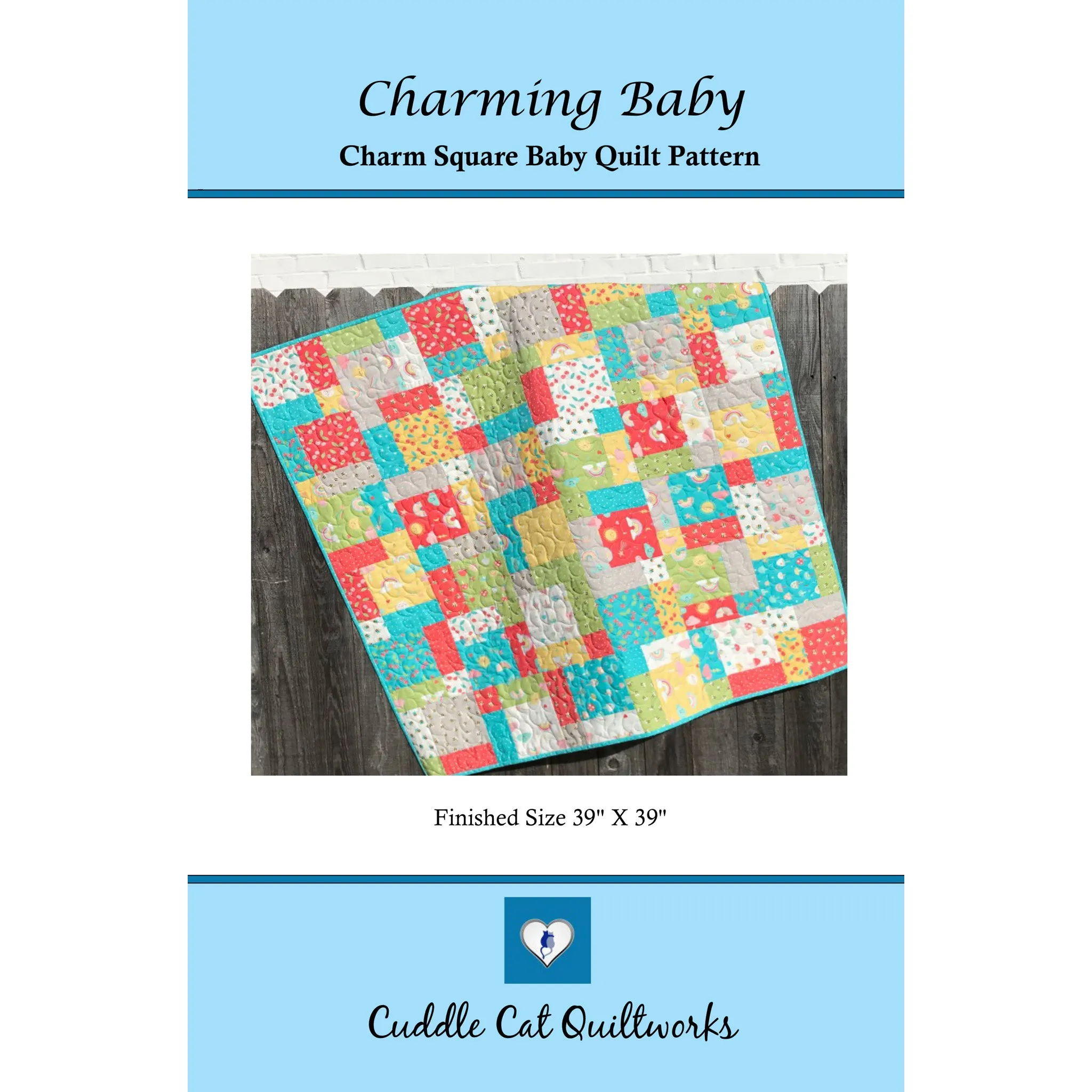 Charming Baby Quilt CCQ-056e - Downloadable Pattern