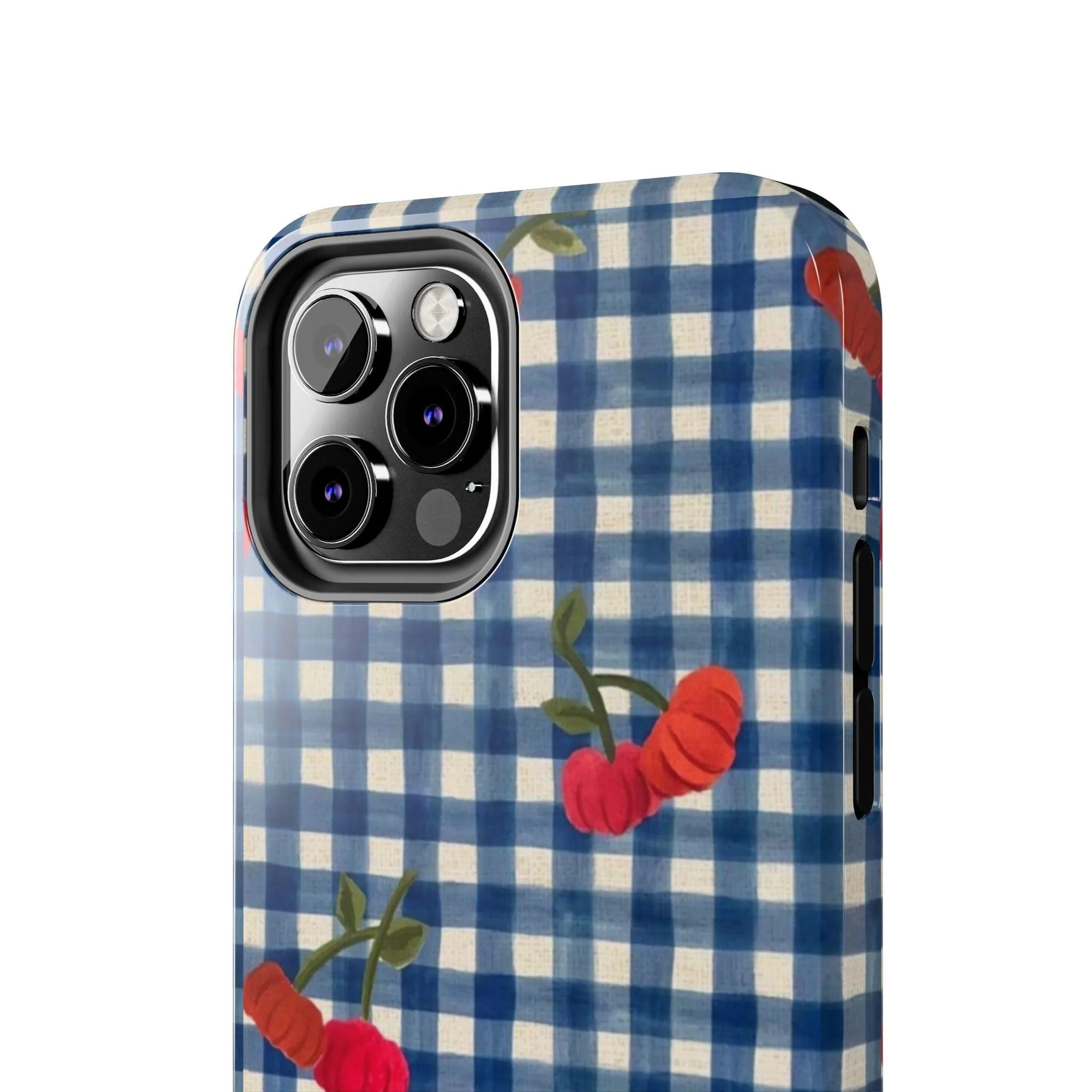 Charming Gingham Tough iPhone Cases